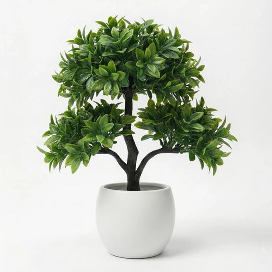 Emerald Tree Artificial Decor Plant – Mini Green Accent